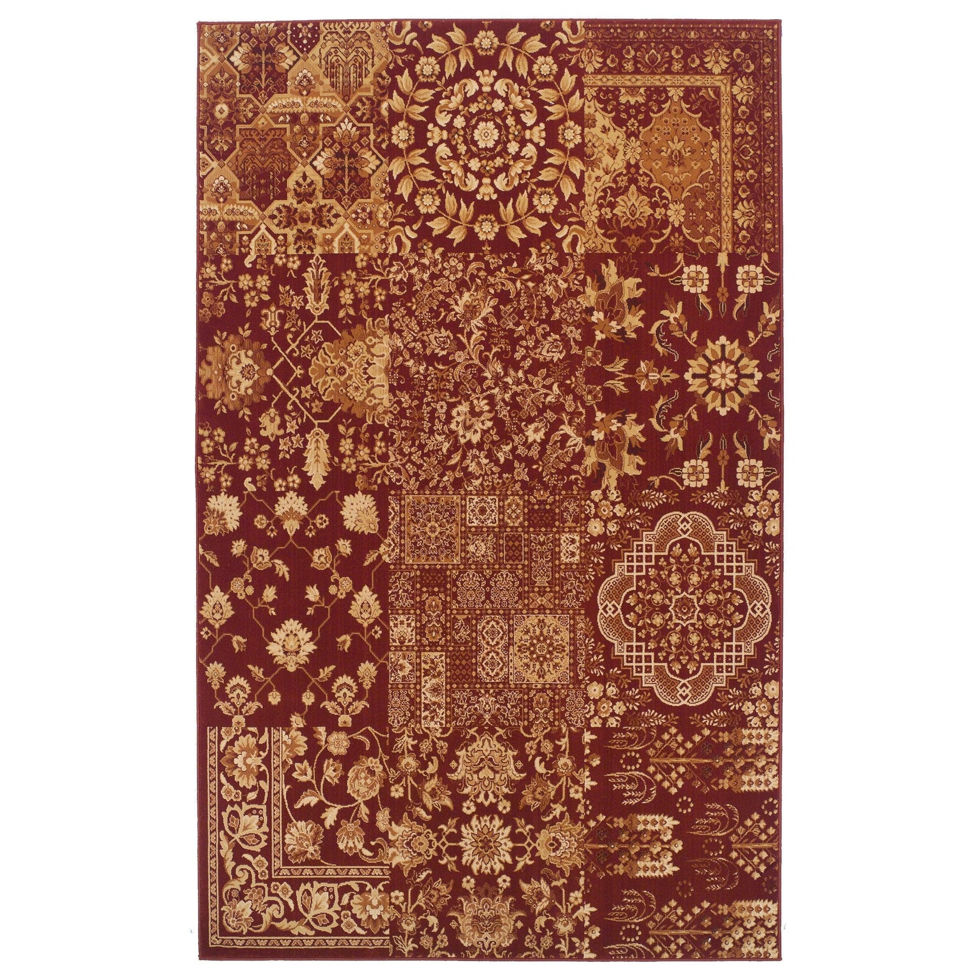 Zingara Oriental Bohemian Patchwork Rug FredCo