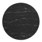 Zinque 36" Artificial Marble Dining Table, EEI-5132 FredCo