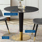 Zinque 36" Artificial Marble Dining Table, EEI-5132 FredCo