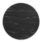 Zinque 40" Artificial Marble Dining Table, EEI-5148 FredCo