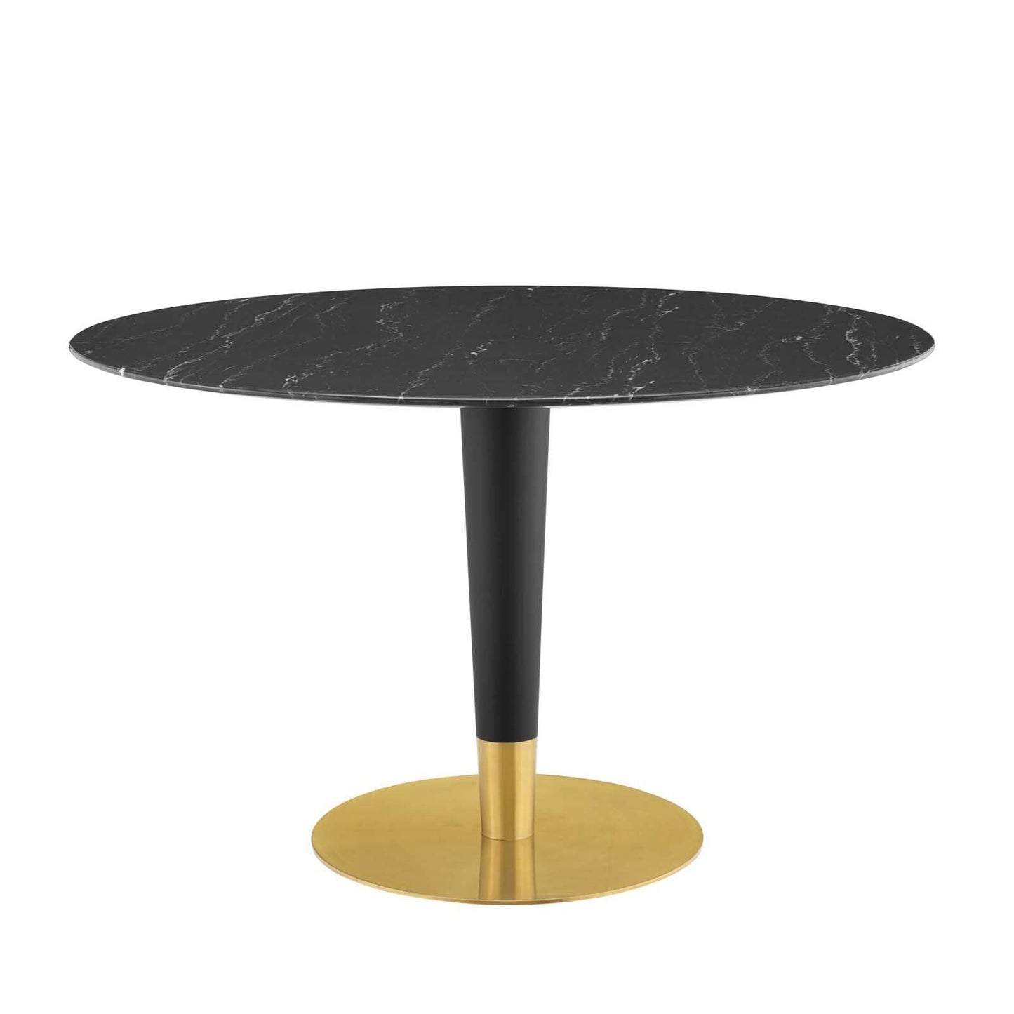 Zinque 47" Artificial Marble Dining Table, EEI-5149 FredCo