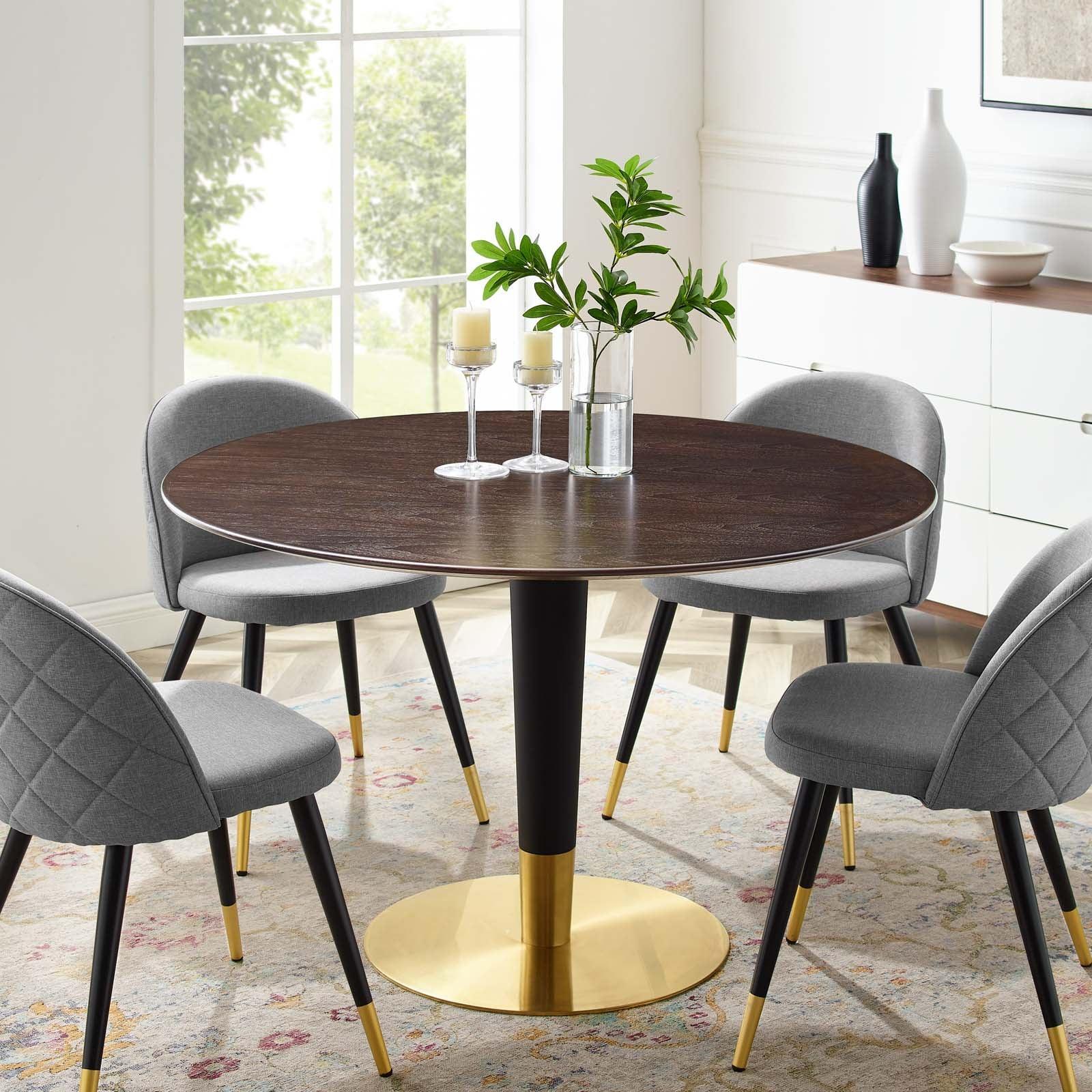 Zinque 47" Dining Table, EEI-5146 FredCo