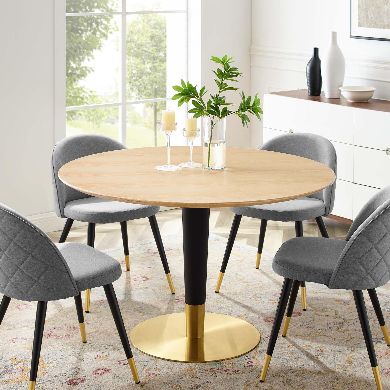 Zinque 47" Dining Table, EEI-5147 FredCo