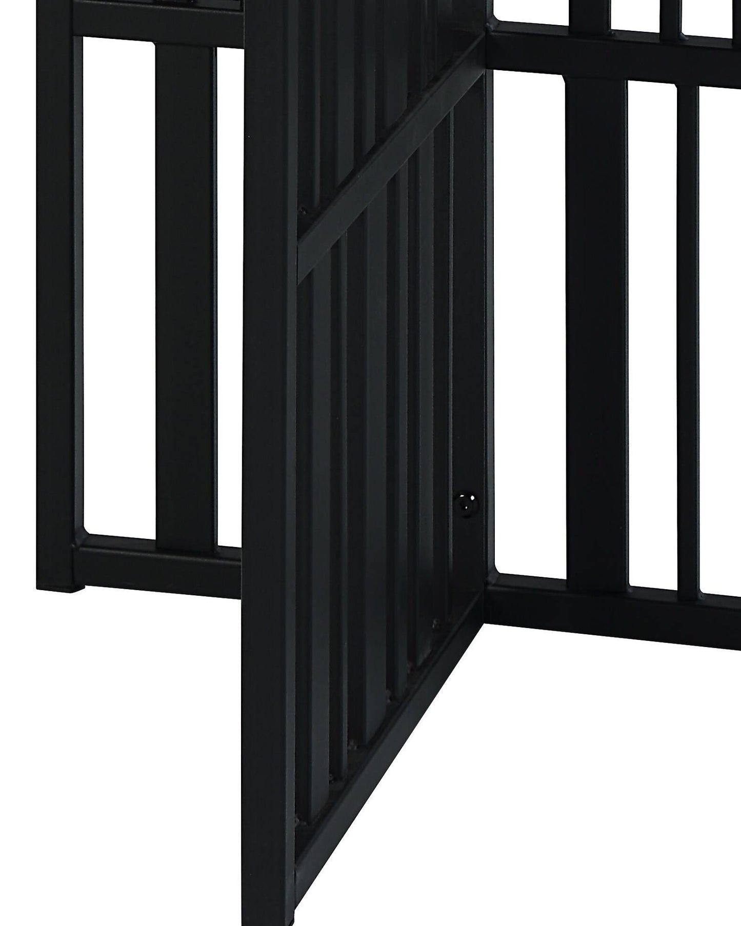 Zudora Antique Oak & Black Finish End Table FredCo