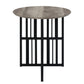 Zudora Antique Oak & Black Finish End Table FredCo