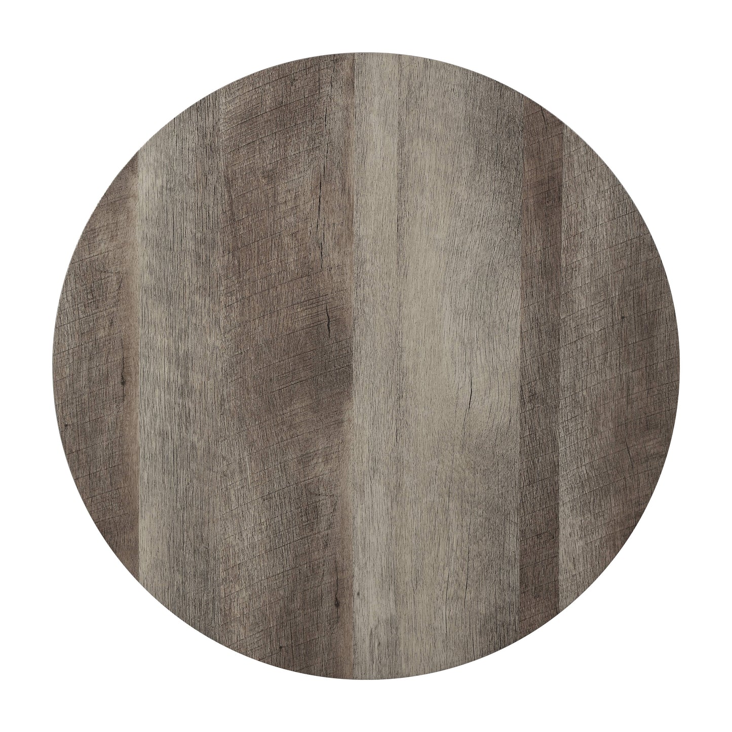 Zudora Antique Oak & Black Finish End Table FredCo