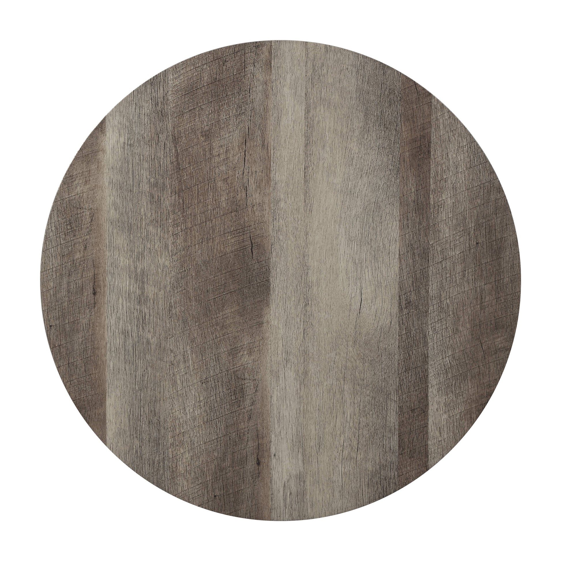 Zudora Antique Oak & Black Finish End Table FredCo