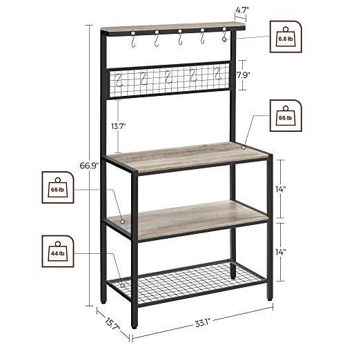 10 Hooks Bakers Rack FredCo