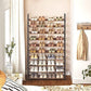 10-Tier Shoe Rack, 50 Pairs, Brown FredCo
