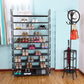 10 Tiers Shoe Rack 39" FredCo