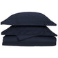 1000-Thread Count Cotton-Blend Wrinkle-Resistant Soft Duvet Cover Set FredCo
