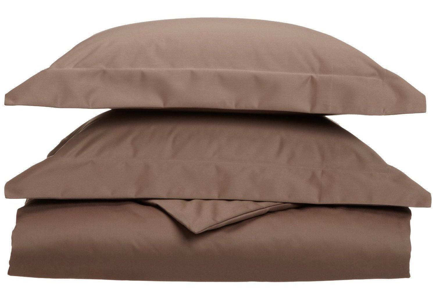 1000-Thread Count Cotton-Blend Wrinkle-Resistant Soft Duvet Cover Set FredCo