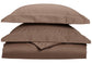 1000-Thread Count Cotton-Blend Wrinkle-Resistant Soft Duvet Cover Set FredCo