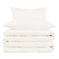 1000-Thread Count Cotton-Blend Wrinkle-Resistant Soft Duvet Cover Set FredCo