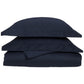 1000-Thread Count Cotton-Blend Wrinkle-Resistant Soft Duvet Cover Set FredCo