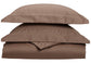 1000-Thread Count Cotton-Blend Wrinkle-Resistant Soft Duvet Cover Set FredCo