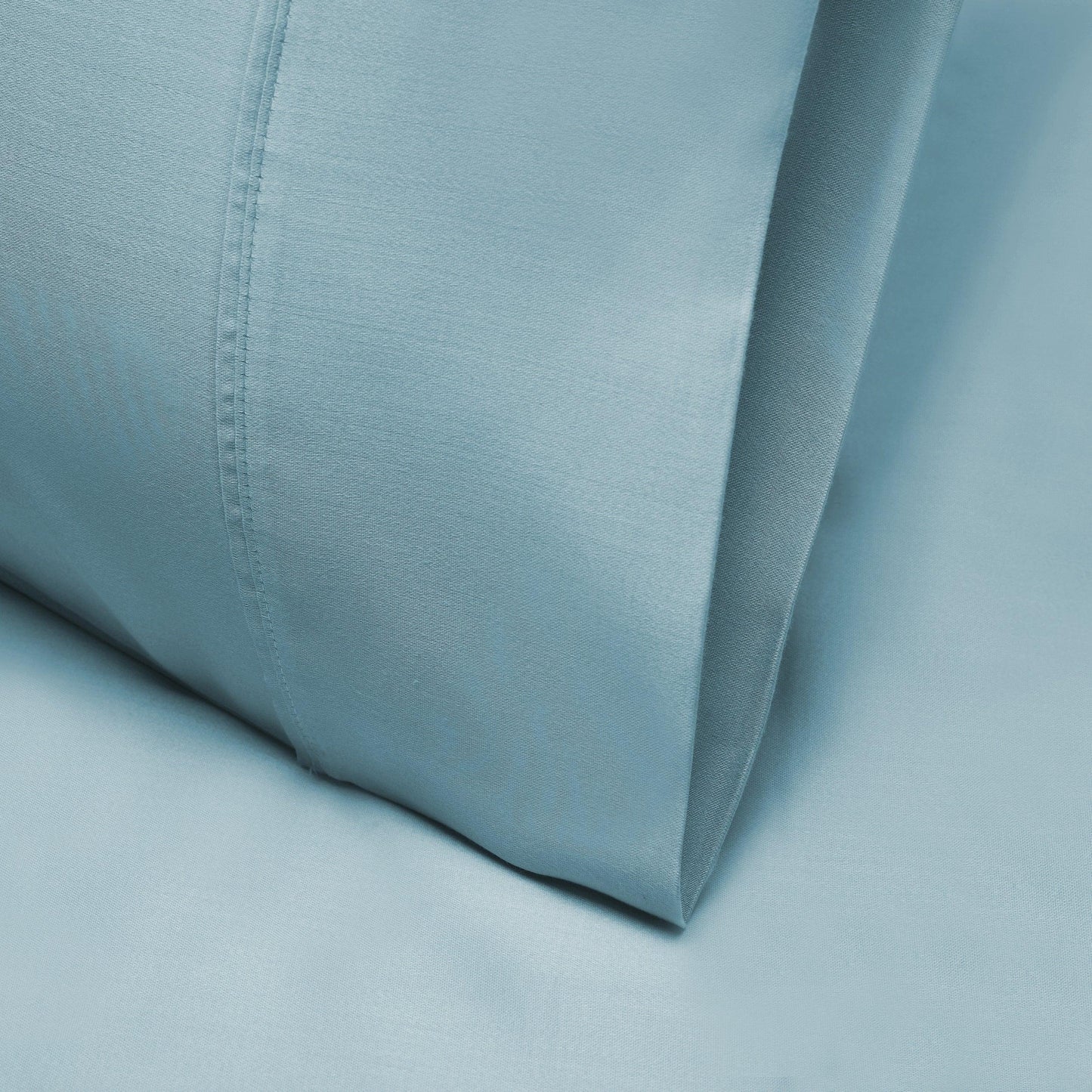 1000-Thread Count Tencel Polyester-Blend Plush 2-Piece Pillowcase Set FredCo