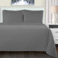 100% Brushed Cotton Flannel Solid Duvet Cover Set FredCo