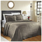 100% Cotton Geometric Fret Scalloped Bedspread Set FredCo