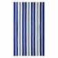 100% Cotton Maui Stripes Oversized Beach Towel - Blue FredCo