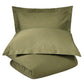 100% Cotton Percale Matte Finish Duvet Cover and Pillow Sham Set FredCo