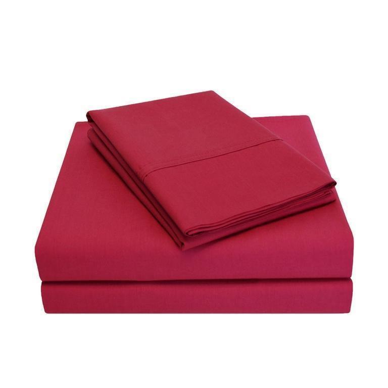 100% Cotton Percale Matte Finish Sheet Set FredCo