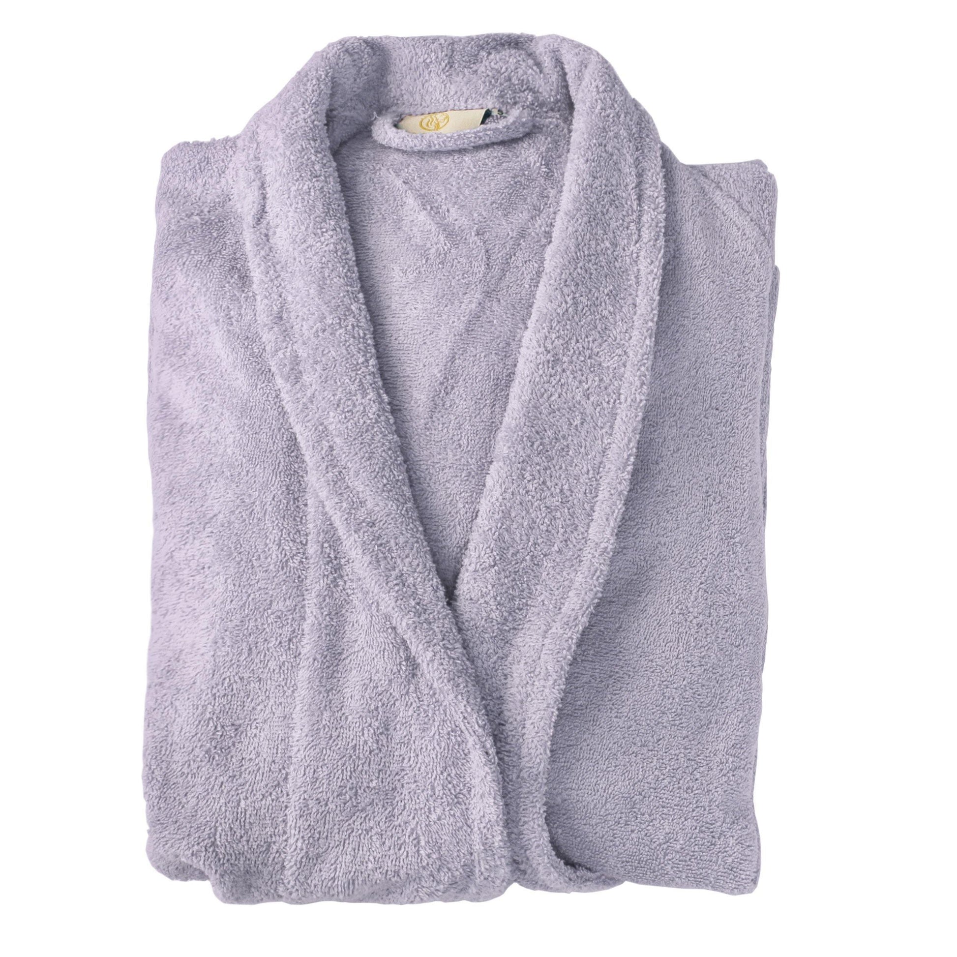 100% Premium Long-Staple Cotton Unisex Terry Bath Robe, 10 Colors FredCo