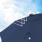10ft Solar Patio Umbrella FredCo