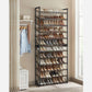 12-Tier Metal Shoe Rack, 40-60 pairs FredCo