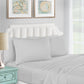 1200-Thread Count 100% Egyptian Cotton Plush Deep Pocket Sheet Set FredCo