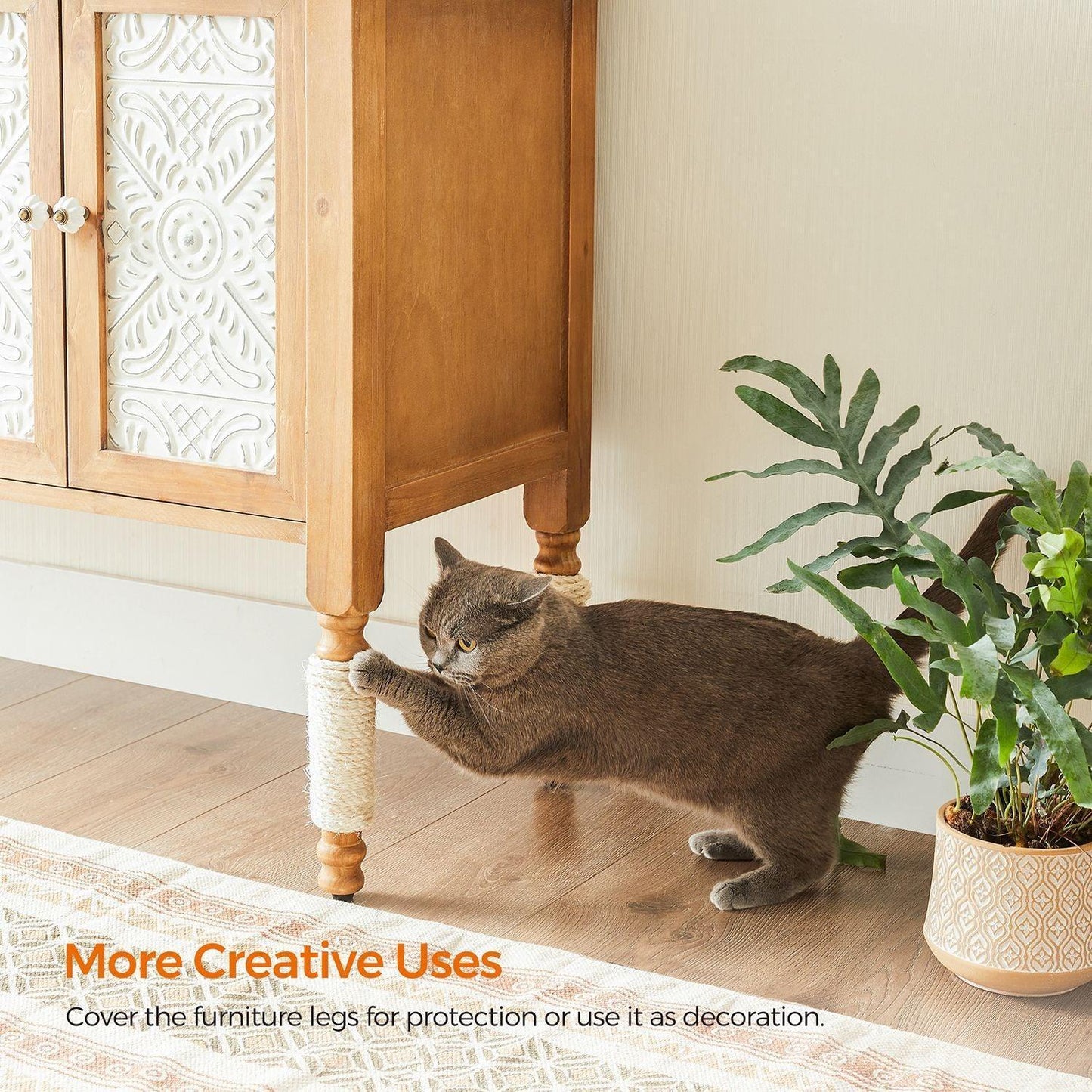 13 Inches Long Sisal Rope for Cat Tree FredCo