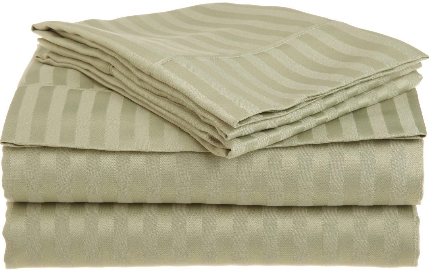 1500 Series Wrinkle Resistant Striped Sheet Set FredCo