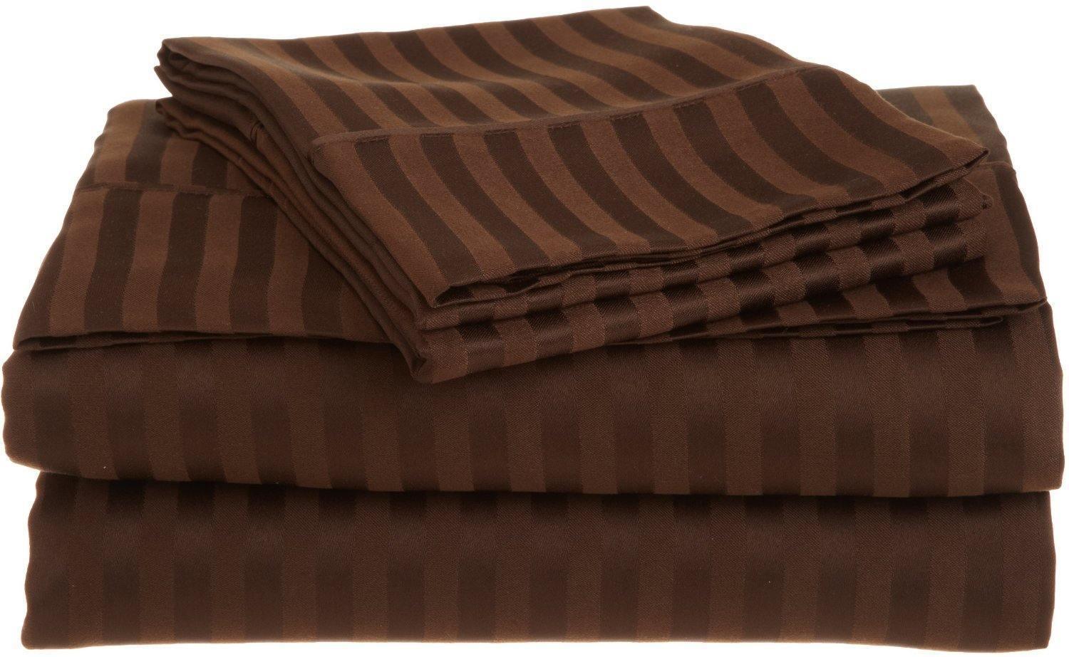 1500 Series Wrinkle Resistant Striped Sheet Set FredCo