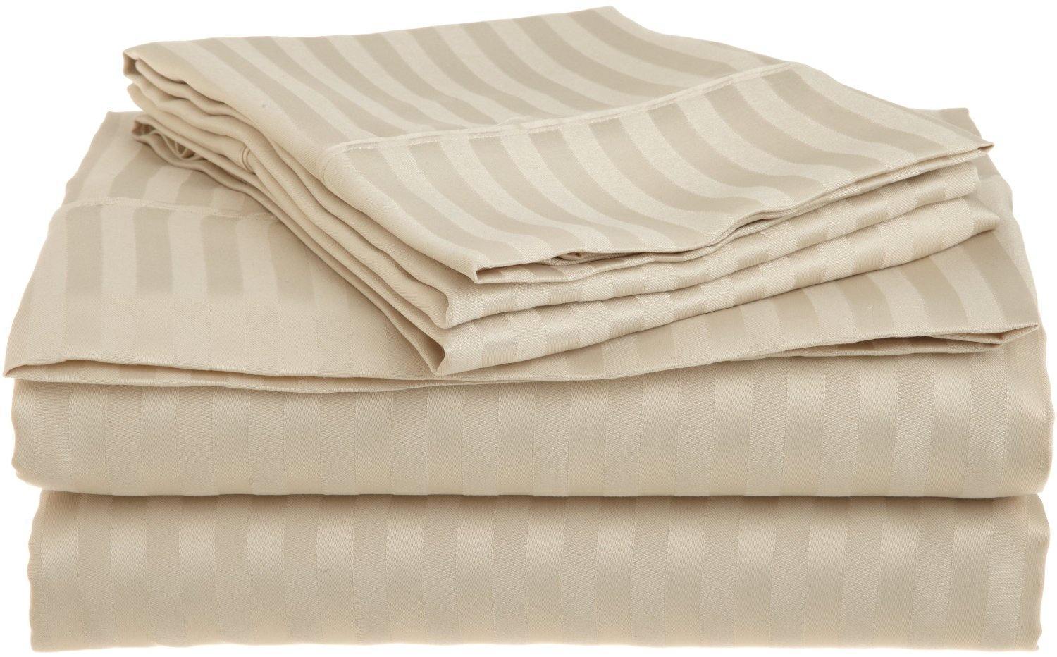 1500 Series Wrinkle Resistant Striped Sheet Set FredCo