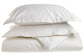 1500-Thread Count 100% Cotton Solid Duvet Cover and Pillow Sham Set FredCo