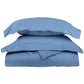 1500-Thread Count 100% Egyptian Cotton Luxurious Solid Duvet Cover Set FredCo