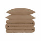 1500-Thread Count 100% Egyptian Cotton Luxurious Solid Duvet Cover Set FredCo
