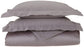 1500-Thread Count 100% Egyptian Cotton Luxurious Solid Duvet Cover Set FredCo