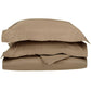 1500-Thread Count 100% Egyptian Cotton Luxurious Solid Duvet Cover Set FredCo