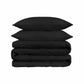 1500-Thread Count 100% Egyptian Cotton Luxurious Solid Duvet Cover Set FredCo
