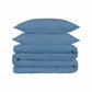 1500-Thread Count 100% Egyptian Cotton Luxurious Solid Duvet Cover Set FredCo