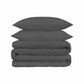1500-Thread Count 100% Egyptian Cotton Luxurious Solid Duvet Cover Set FredCo
