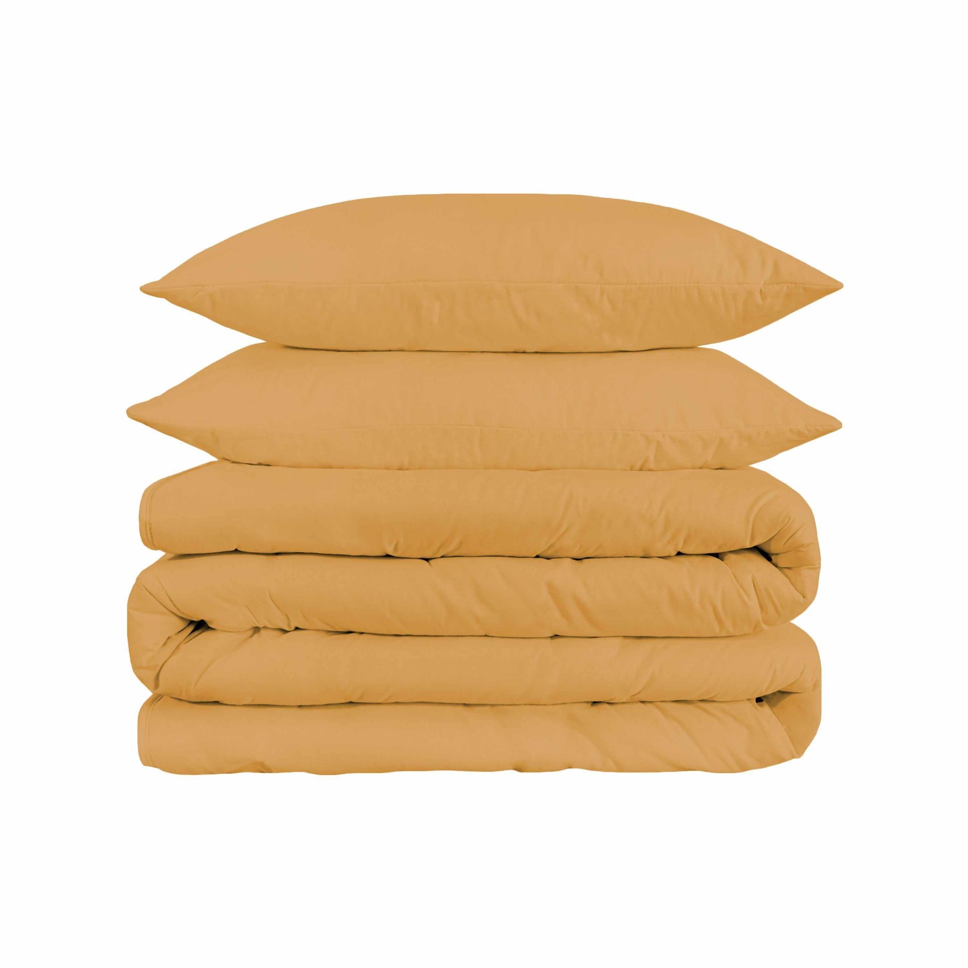 1500-Thread Count 100% Egyptian Cotton Luxurious Solid Duvet Cover Set FredCo