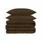 1500-Thread Count 100% Egyptian Cotton Luxurious Solid Duvet Cover Set FredCo