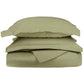 1500-Thread Count 100% Egyptian Cotton Luxurious Solid Duvet Cover Set FredCo