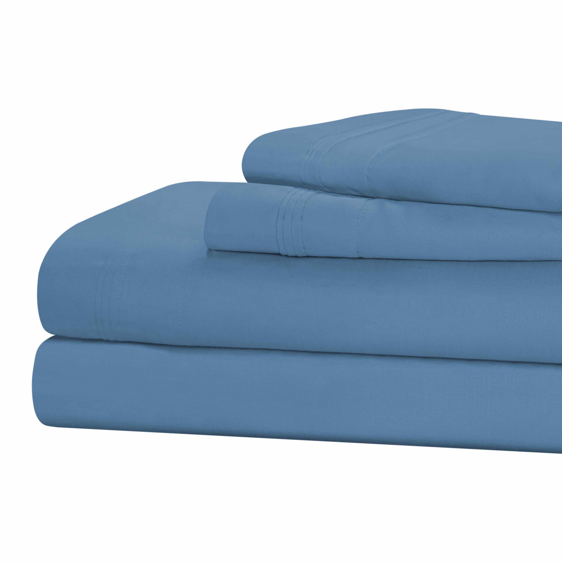 1500-Thread Count 100% Egyptian Cotton Plush Deep Pocket Sheet Set FredCo