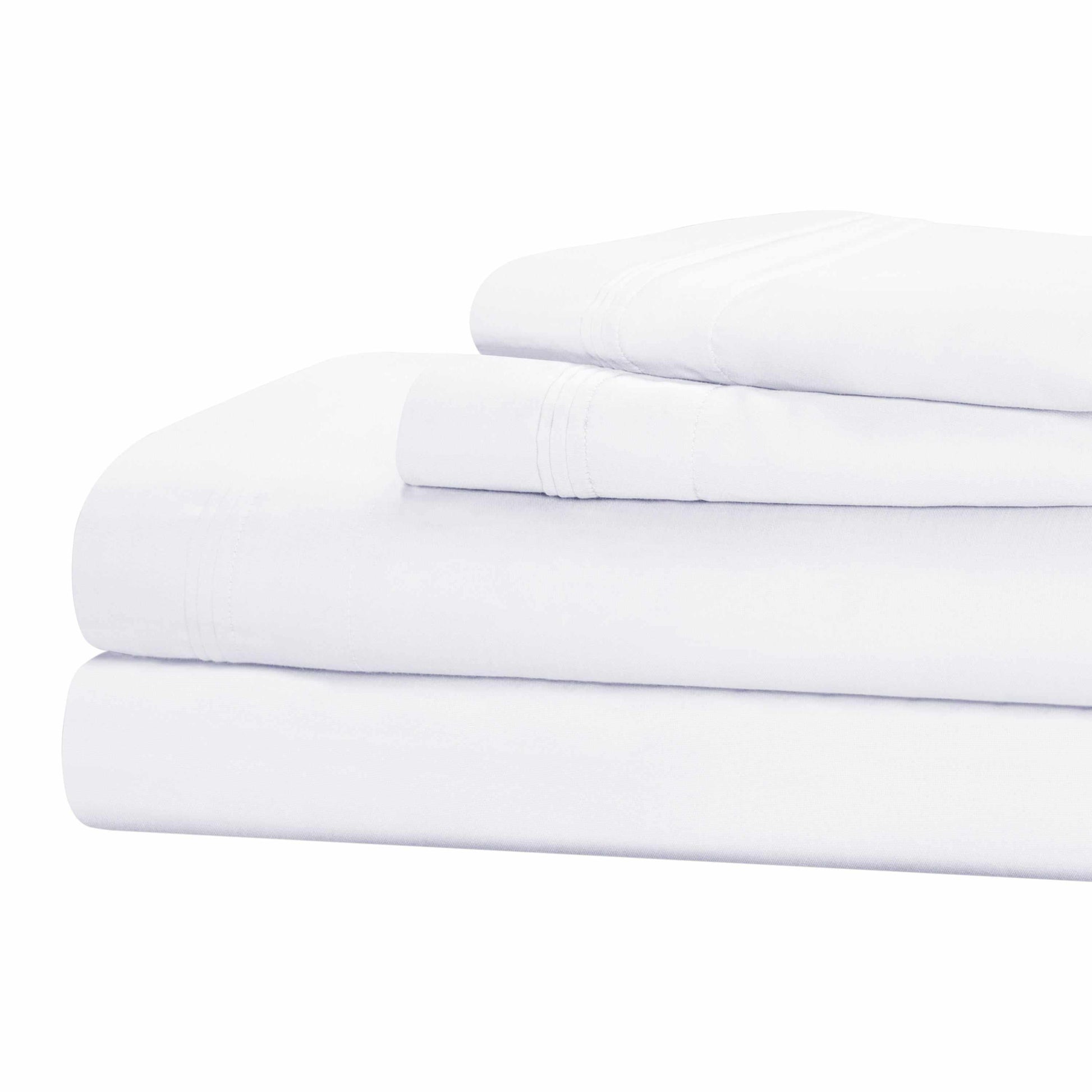1500-Thread Count 100% Egyptian Cotton Plush Deep Pocket Sheet Set FredCo