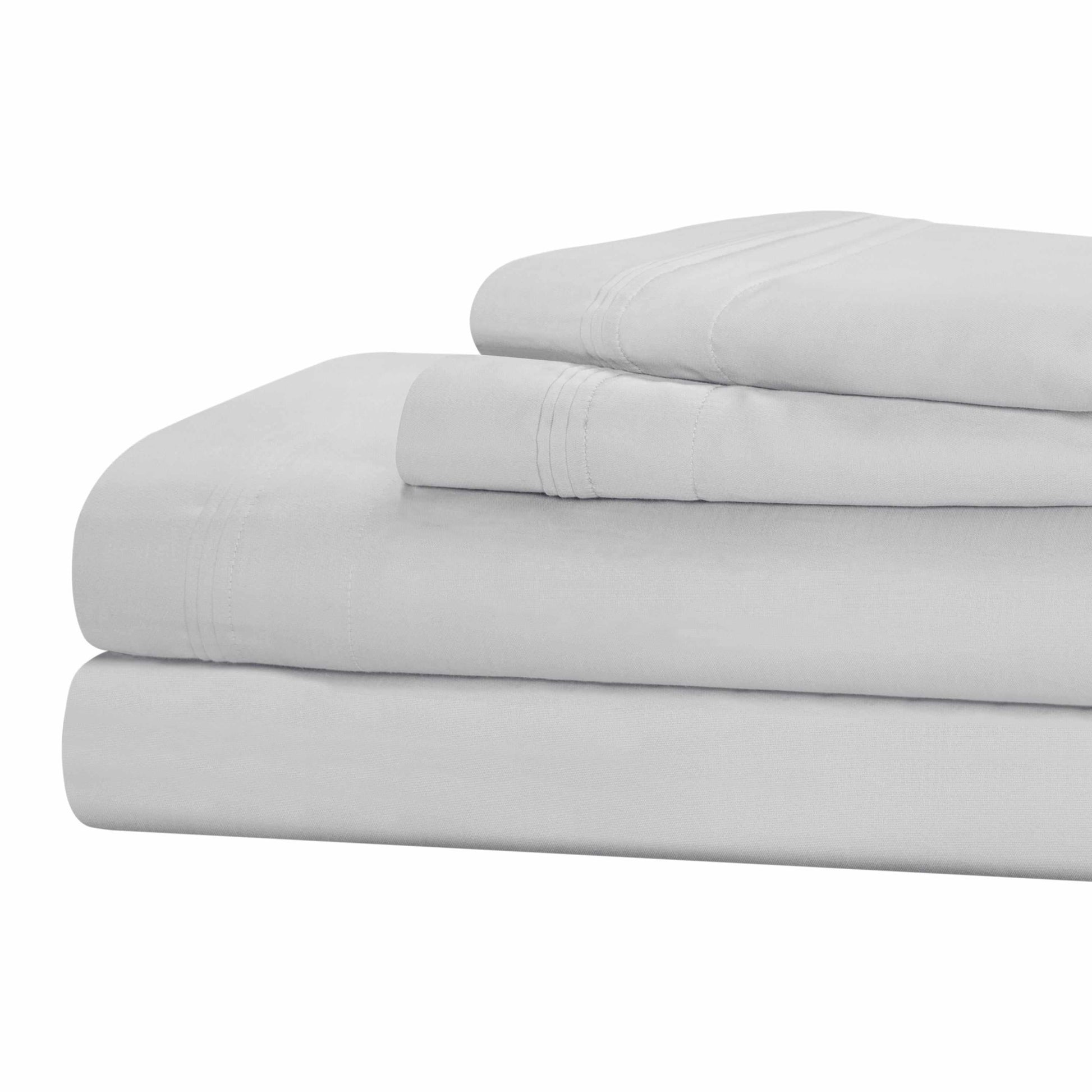 1500-Thread Count 100% Egyptian Cotton Plush Deep Pocket Sheet Set FredCo