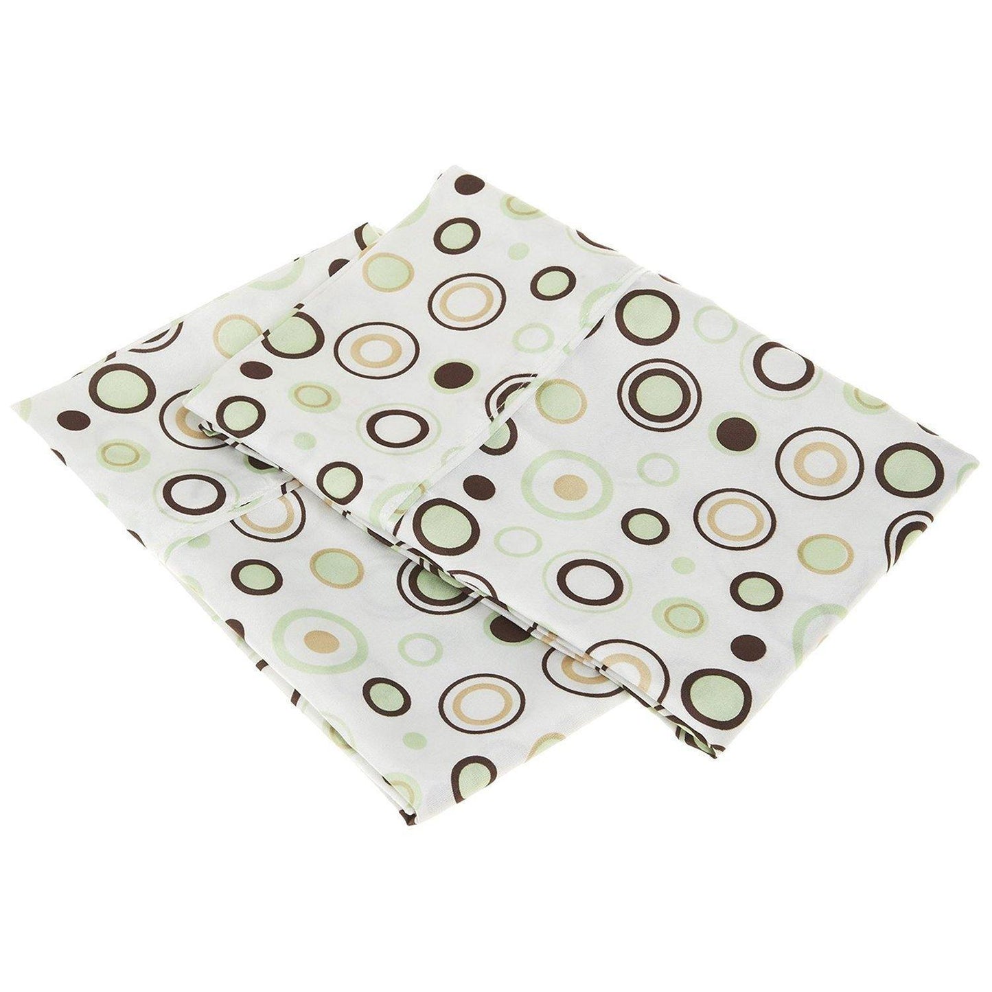 1800 Series Wrinkle Resistant Spring Circle Pillowcase Set FredCo