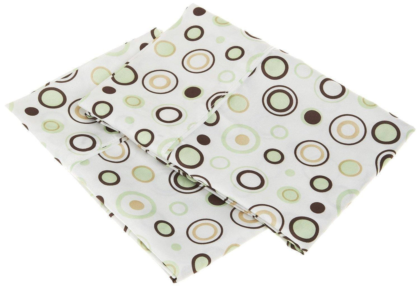 1800 Series Wrinkle Resistant Spring Circle Pillowcase Set FredCo
